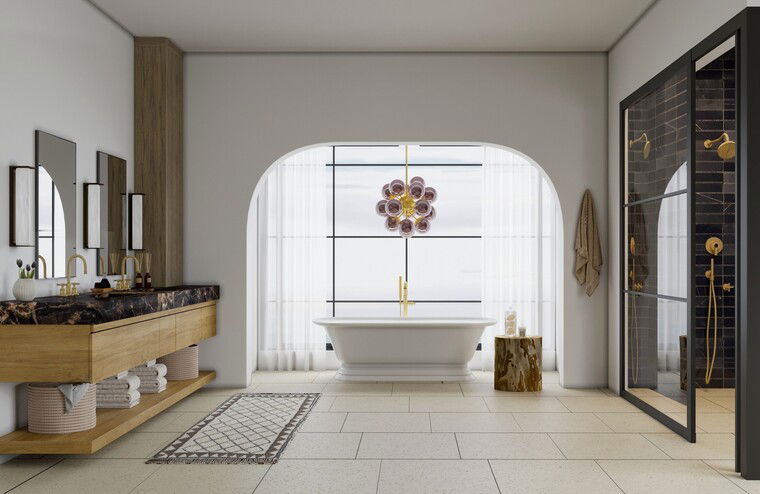 Online design Transitional Bathroom by Erin R. thumbnail