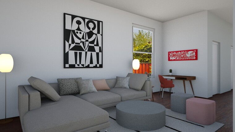 Online design Modern Home Office by Alaine J. thumbnail