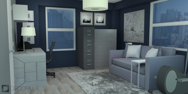 Online design Modern Home/Small Office by Amber K. thumbnail