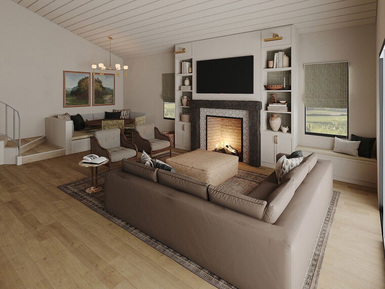 Online design Transitional Living Room by Macey C. thumbnail