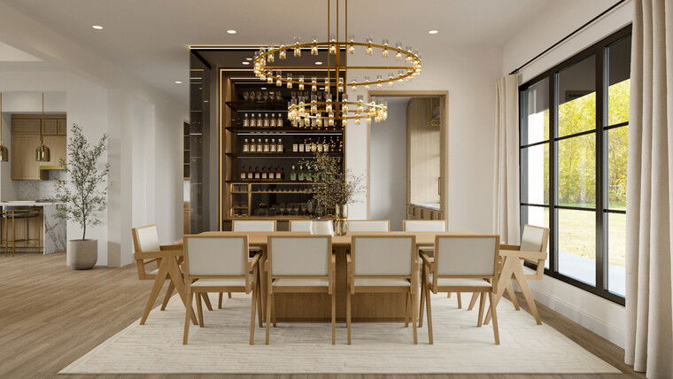 Online design Transitional Dining Room by Erika F. thumbnail