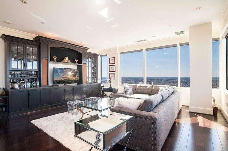 Online design Contemporary Living Room by Amy F.  thumbnail