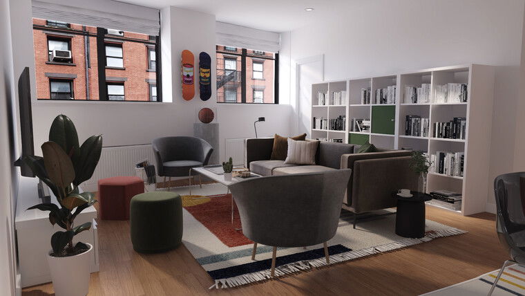 Diseño en línea Sala de estar moderna por Nikola P. miniatura