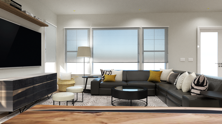 Online design Modern Living Room by Taron H. thumbnail