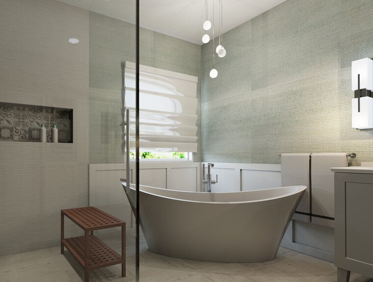 Online design Modern Bathroom by Lynda N thumbnail