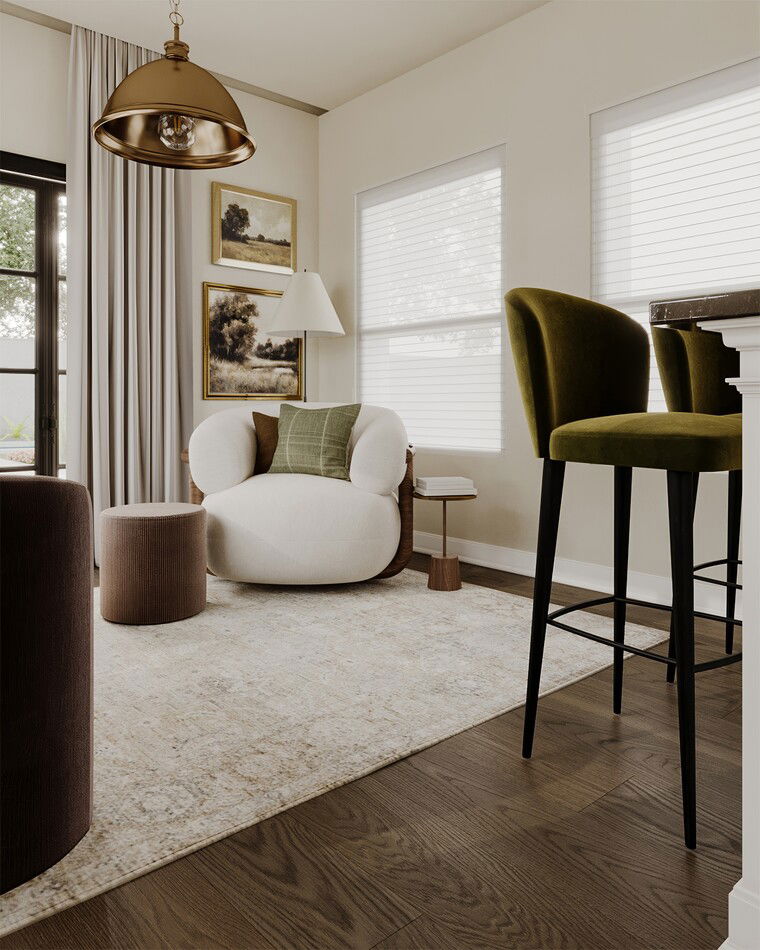 Online design Contemporary Living Room by Pateniah M. thumbnail