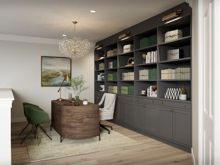 Online design Contemporary Home Office by Ibrahim H. thumbnail
