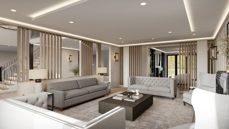 Online design Contemporary Living Room by Laura A. thumbnail