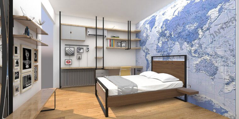 Online design Contemporary Bedroom by Vanessa A. thumbnail