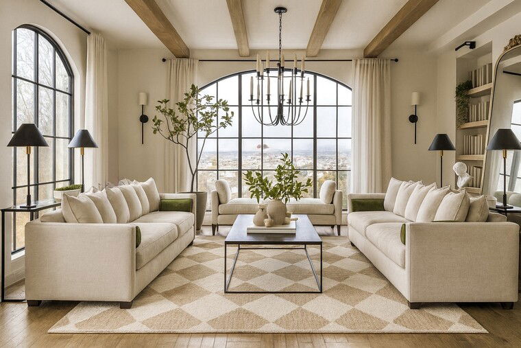 Online design Transitional Living Room by Marya W. thumbnail