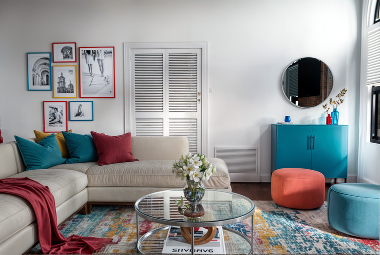 Online design Modern Living Room by Lara D. thumbnail