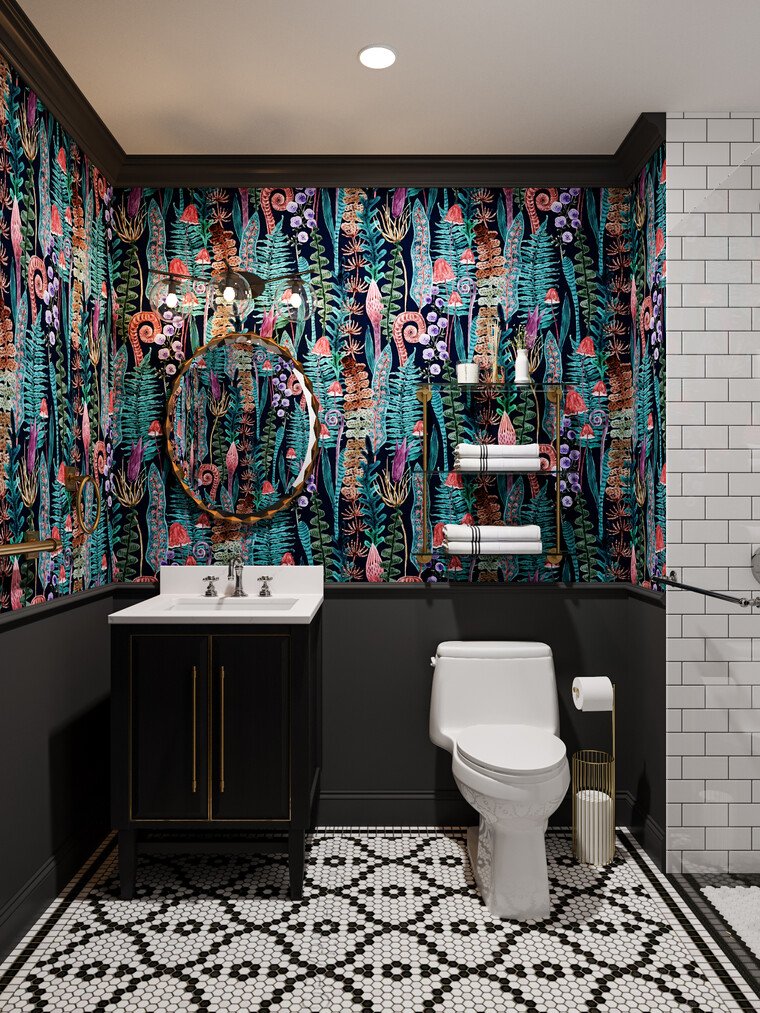 Online design Eclectic Bathroom by Casey H. thumbnail