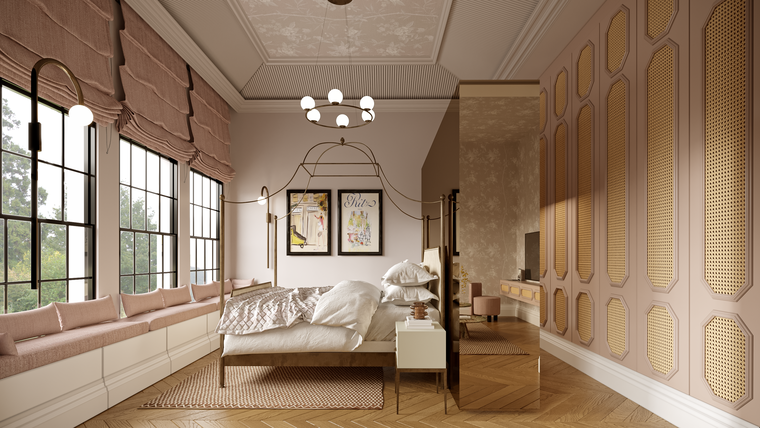 Online design Traditional Bedroom by Omnia A. thumbnail