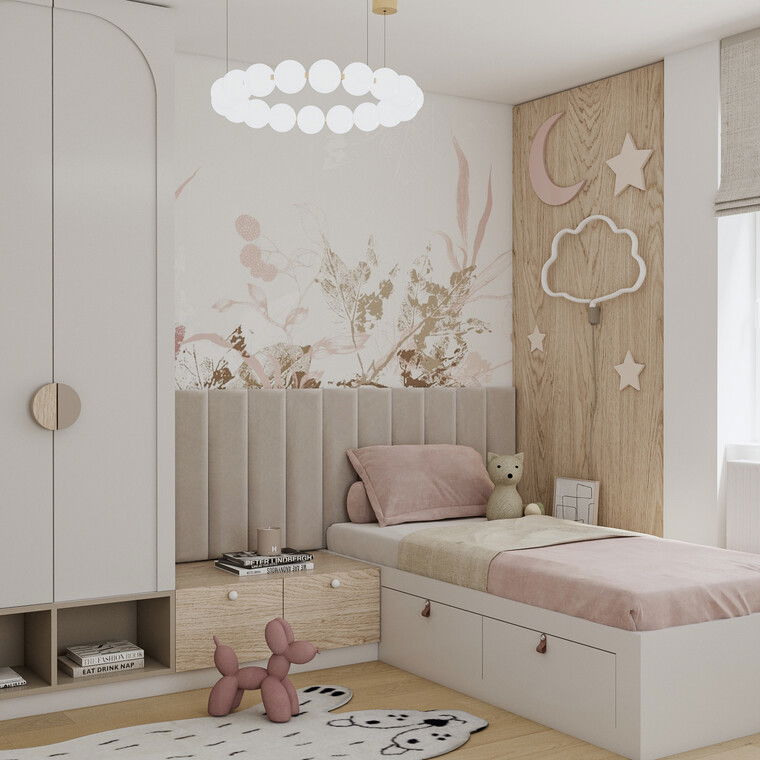 Diseño en línea Habitación Ecléctica para Niños por Jelena D. miniatura