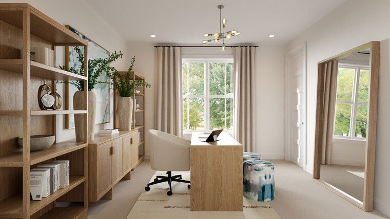 Online design Transitional Home Office by Erika F. thumbnail