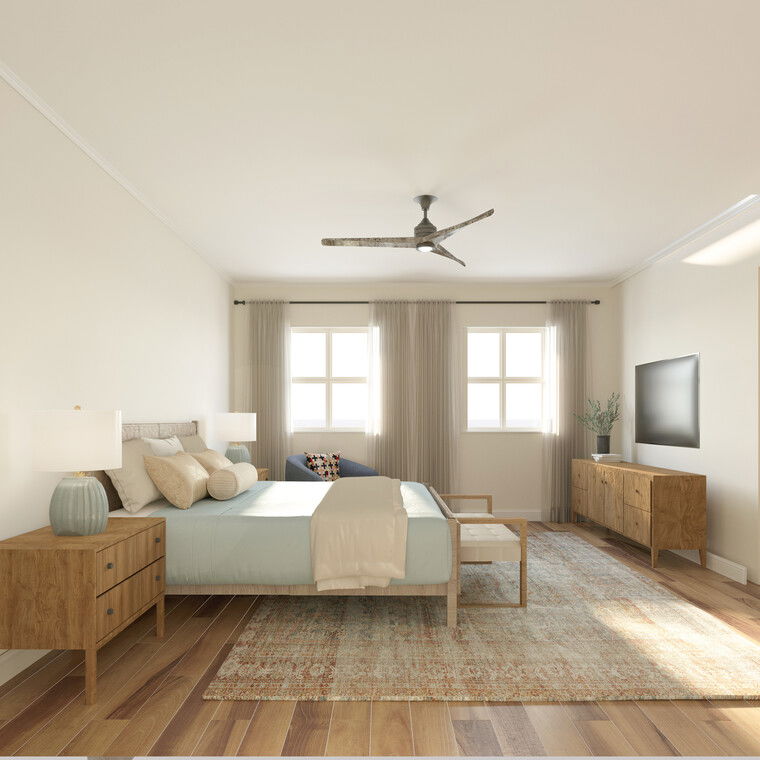 Online design Transitional Bedroom by Ola H. thumbnail