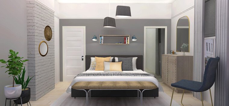 Online design Contemporary Bedroom by Ani K. thumbnail