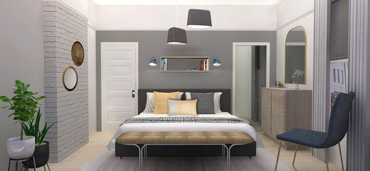 Online design Contemporary Bedroom by Ani K. thumbnail