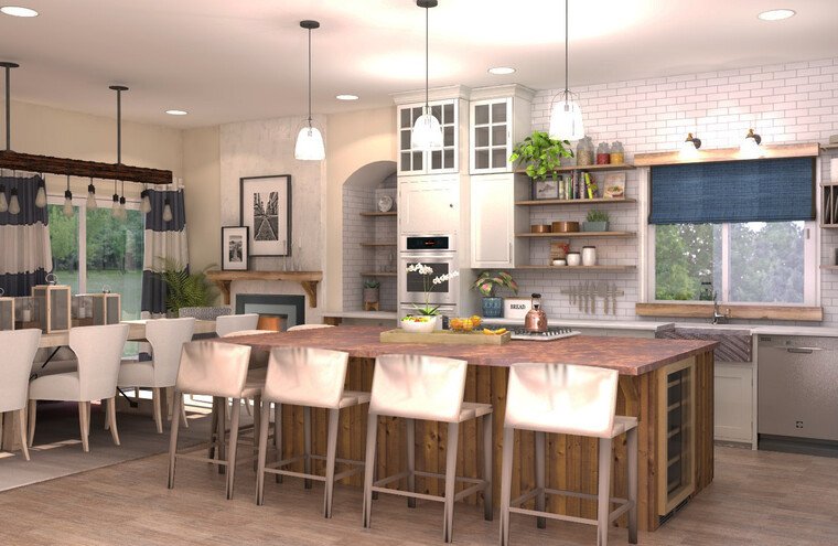 Online design Transitional Kitchen by Brittany J. thumbnail