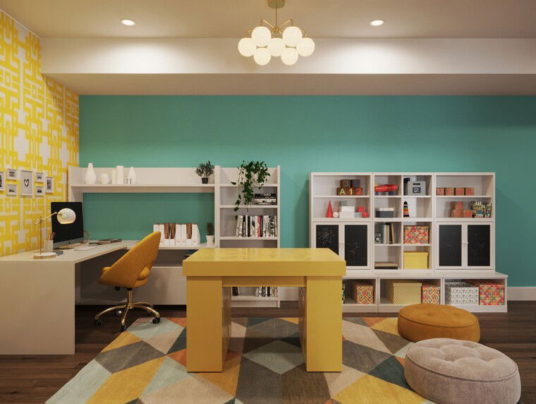 Online design Eclectic Home Office by Casey H. thumbnail