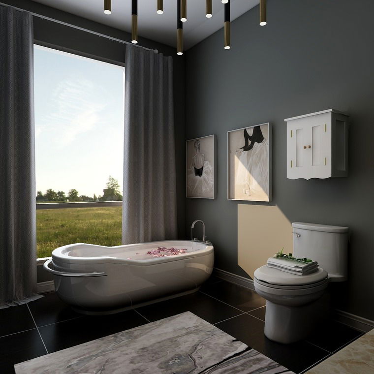 Diseño en línea Baño Moderno por KaSonndra L. miniatura