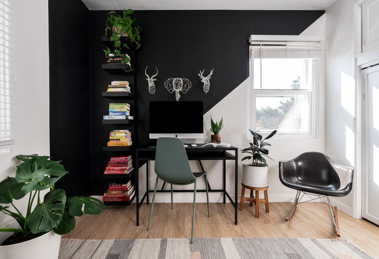 Diseño en línea Oficina Moderna en Casa por Caity H. miniatura