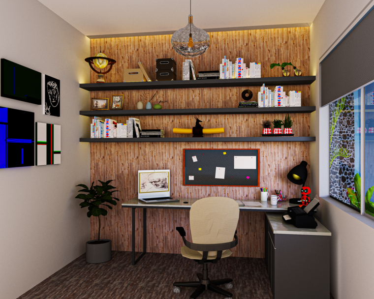 Online design Contemporary Home Office by Mini G. thumbnail