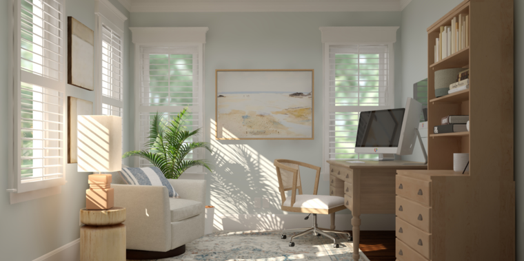 Online design Transitional Home Office by Tamara E. thumbnail
