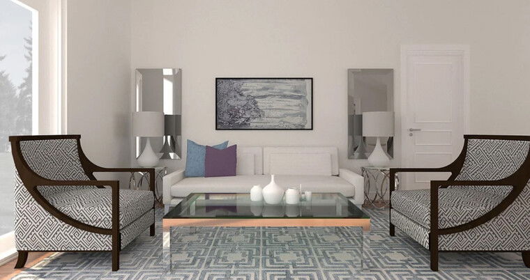 Online design Contemporary Living Room by Jessica S. thumbnail