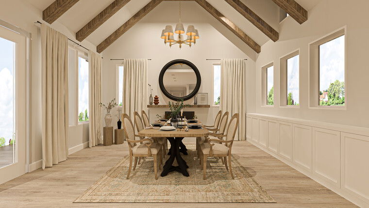 Online design Country/Cottage Dining Room by Sahar M. thumbnail