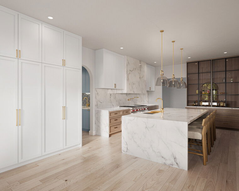 Online design Contemporary Kitchen by Laura A. thumbnail