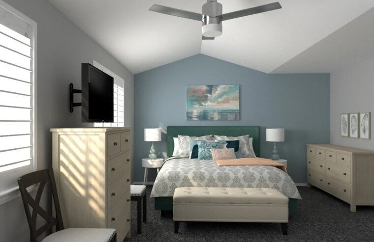Online design Transitional Bedroom by Jessica S. thumbnail