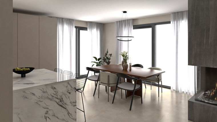 Diseño en línea Comedor Contemporáneo por Petra P. miniatura