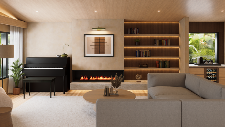 Online design Modern Living Room by Zilia Z. thumbnail