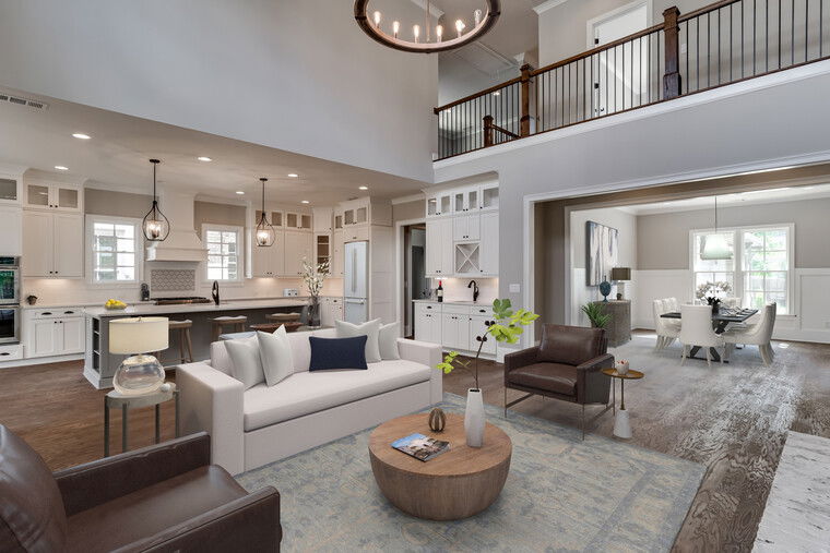 Online design Transitional Living Room by Lisa D. thumbnail