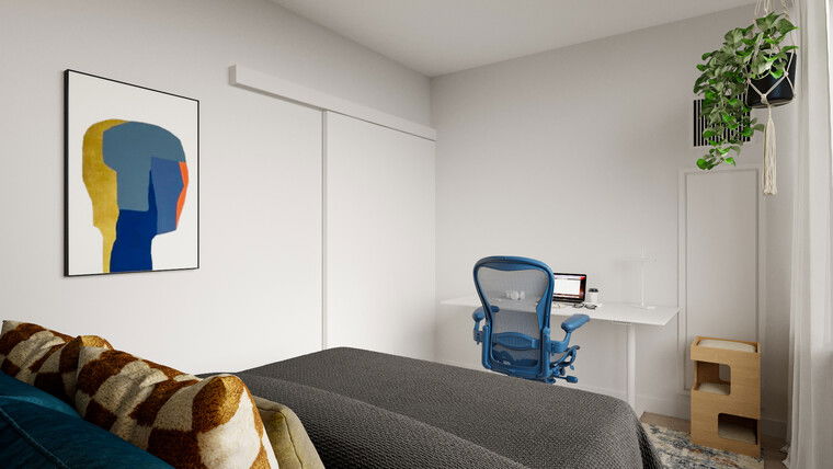 Online design Modern Bedroom by Casey H. thumbnail