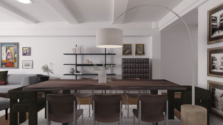 Diseño en línea Comedor moderno por Nikola P. miniatura