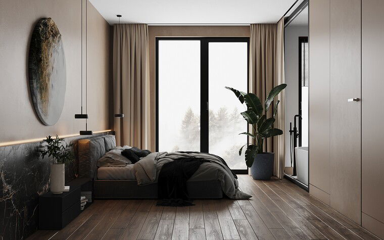 Online design Contemporary Bedroom by Darya A. thumbnail