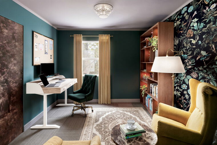 Online design Eclectic Home Office by Lara D. thumbnail