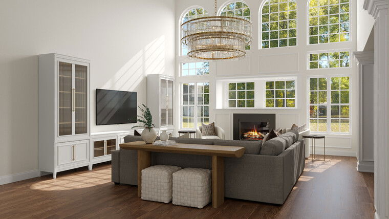 Online design Transitional Living Room by Sarah R. thumbnail