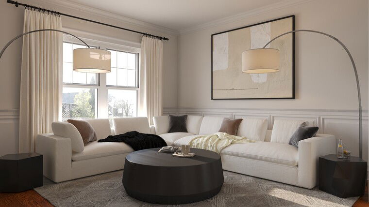 Online design Contemporary Living Room by Erika F. thumbnail