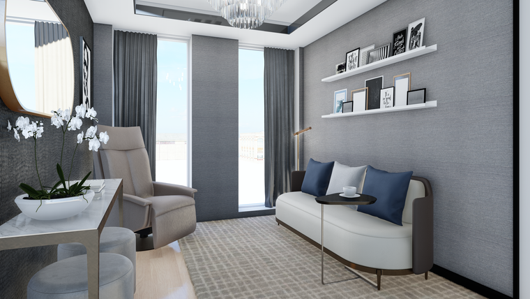 Online design Modern Home Office by Picharat A.  thumbnail