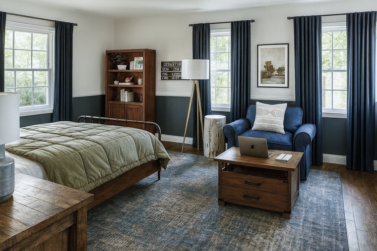 Online design Traditional Bedroom by Marlene R. thumbnail