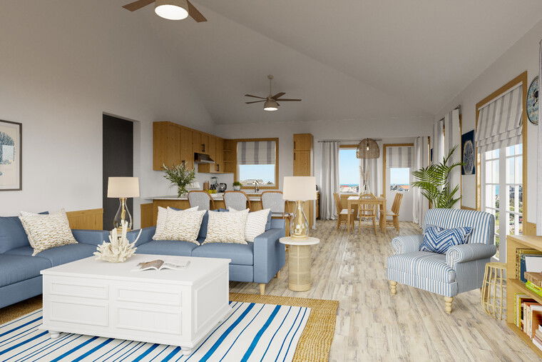 Online design Beach Living Room by Casey H. thumbnail