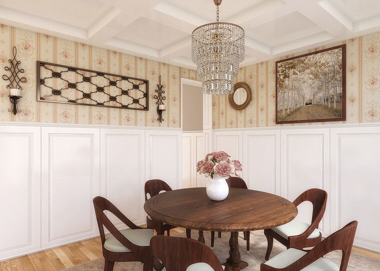 Online design Transitional Dining Room by Rajna S. thumbnail