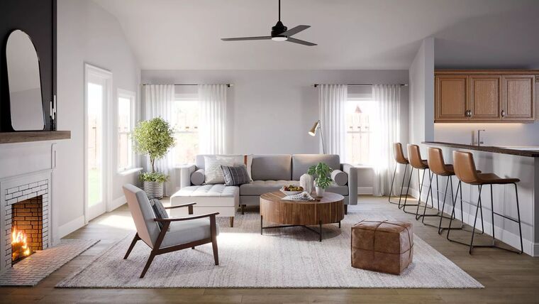Online design Contemporary Living Room by Ana P. thumbnail