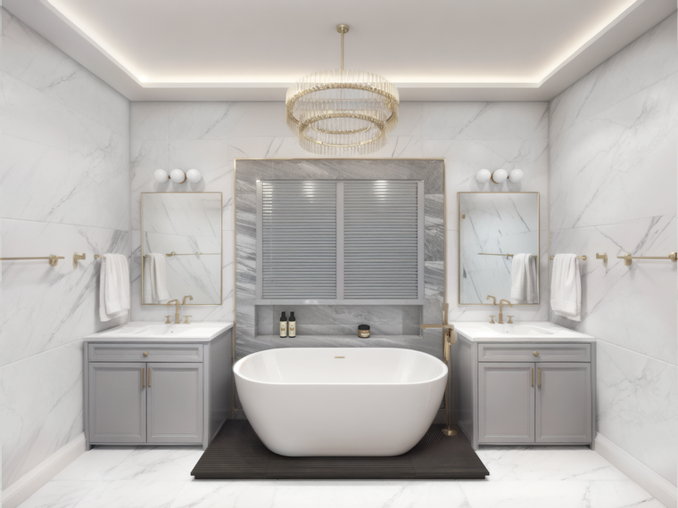 Online design Glamorous Bathroom by Carine C. thumbnail