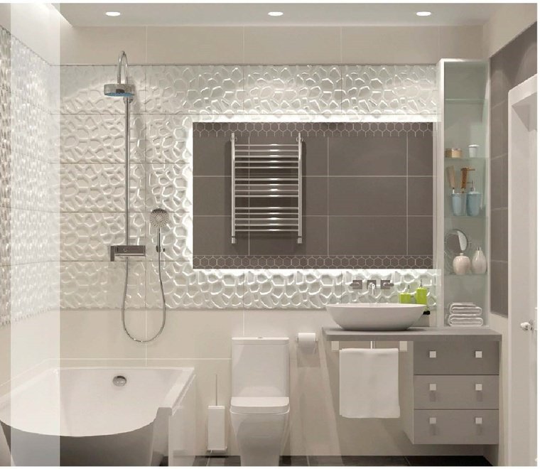Online design Modern Bathroom by Dmitry Z. thumbnail