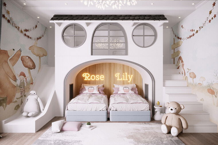 Online design Modern Kids Room by Gilang R. thumbnail