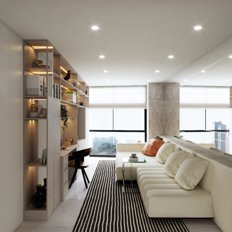 Online design Modern Home Office by Almendra I. thumbnail